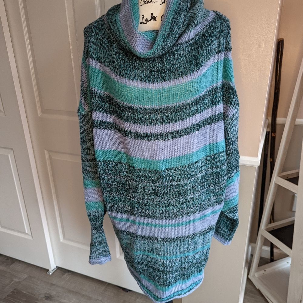 Free People candy stripe tunic